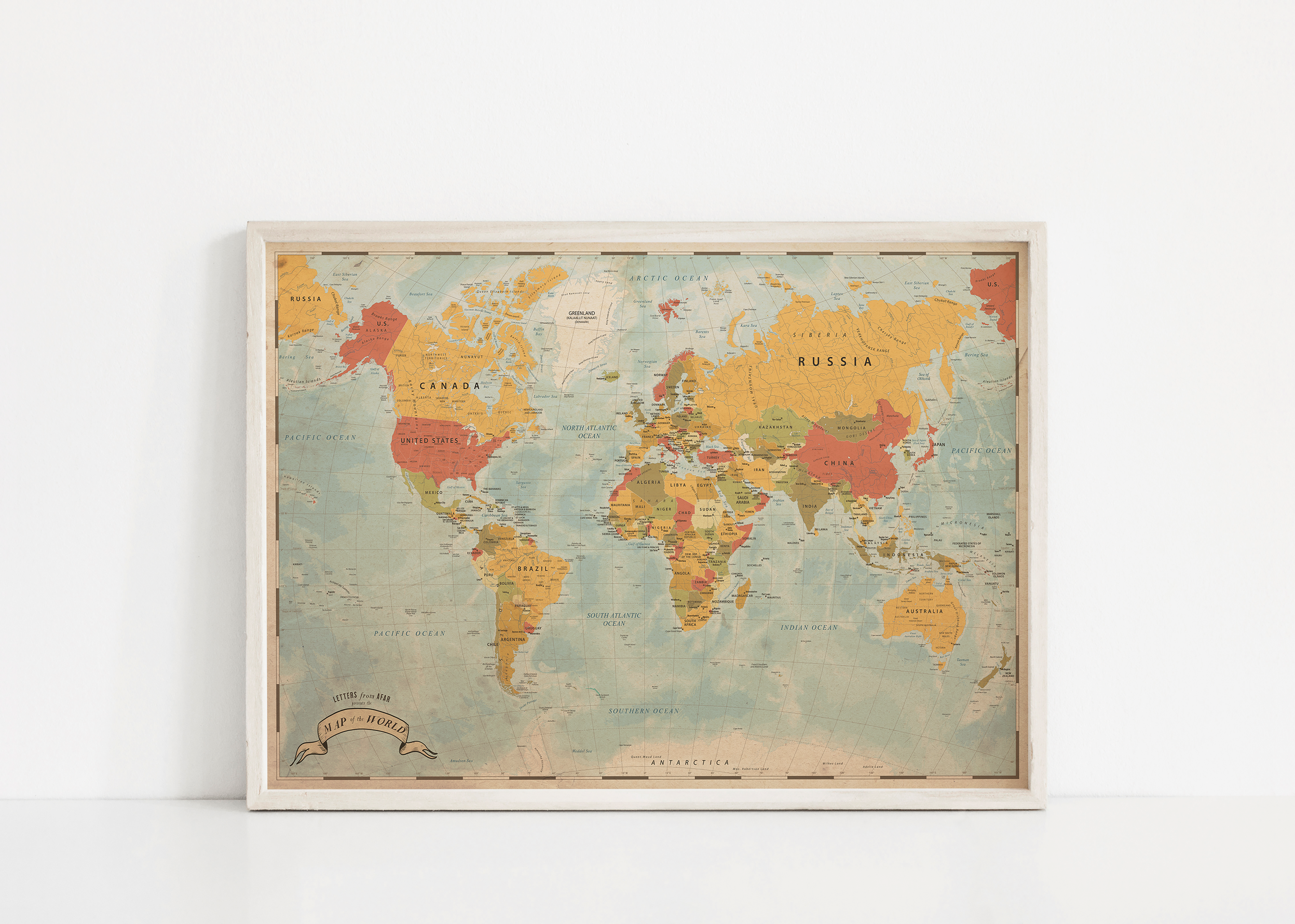 World Pin Map