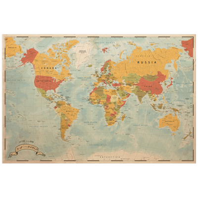 World Pin Map