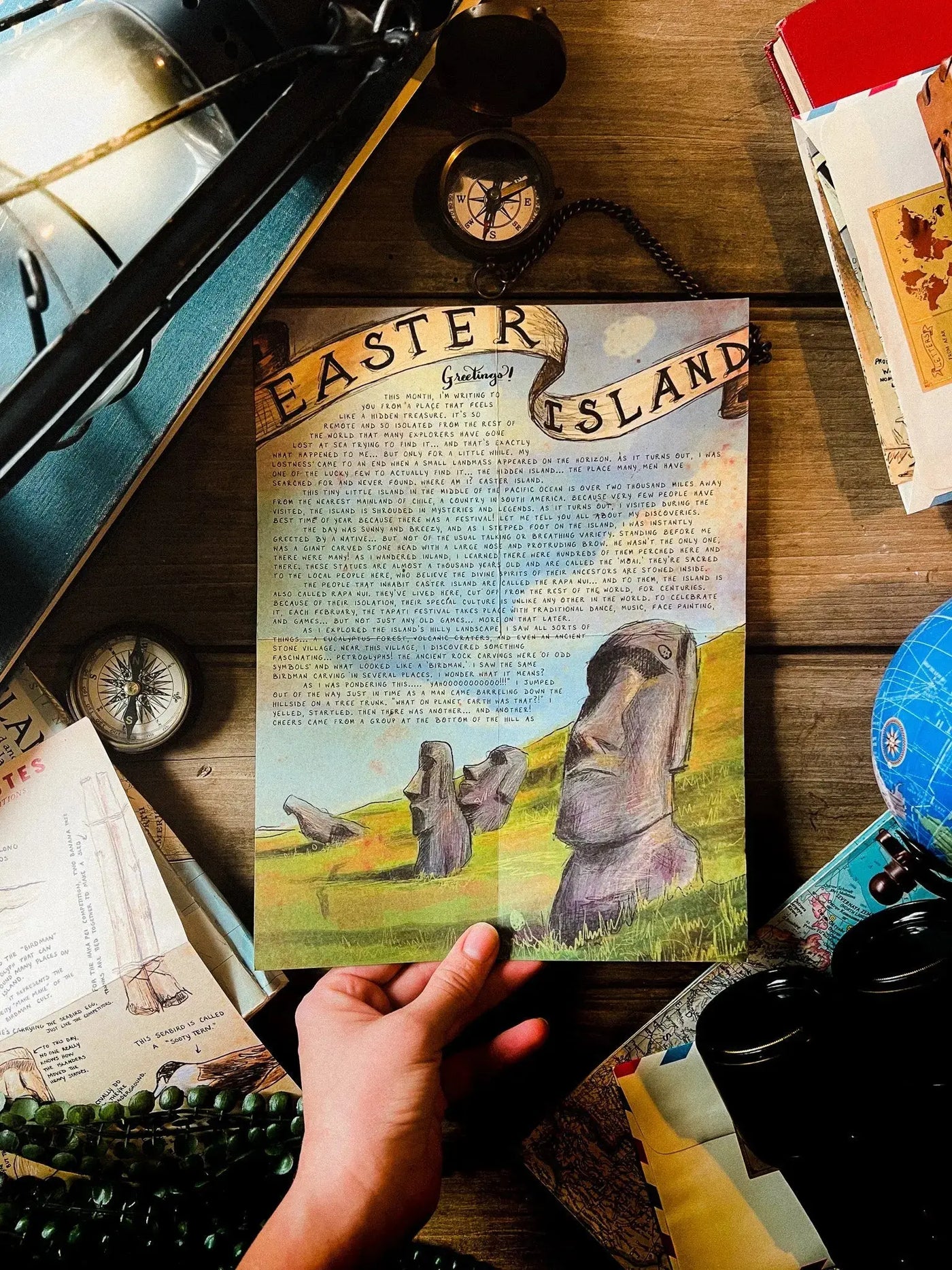 Afar Lettering Monthly Snail Mail Travel Subscription - Explore New Destinations ...